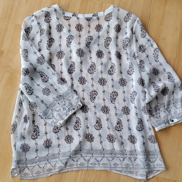 Boho paisley printed top - Picture 5 of 7